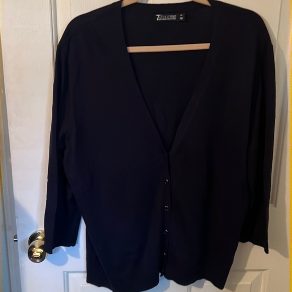 New York & Company Sweaters - New York & Company. Navy Blue Cardigan in excellent condition.